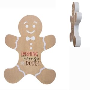 Gingerbread Man • Wooden • Holiday Home Decor